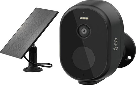 Smart WiFi drahtlose Sicherheitskamera Set Outdoor | WOOX R4252 - Schwarz