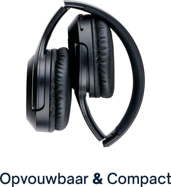 Grundig Bluetooth Kopfhörer - Kopfhörer kabellos - Over Ear Kopfhörer mit 40 Stunden Wiedergabezeit - kabellose Kopfhörer mit Mikrofon - inkl. Audiokabel 3,5mm und USB-C Ladekabel