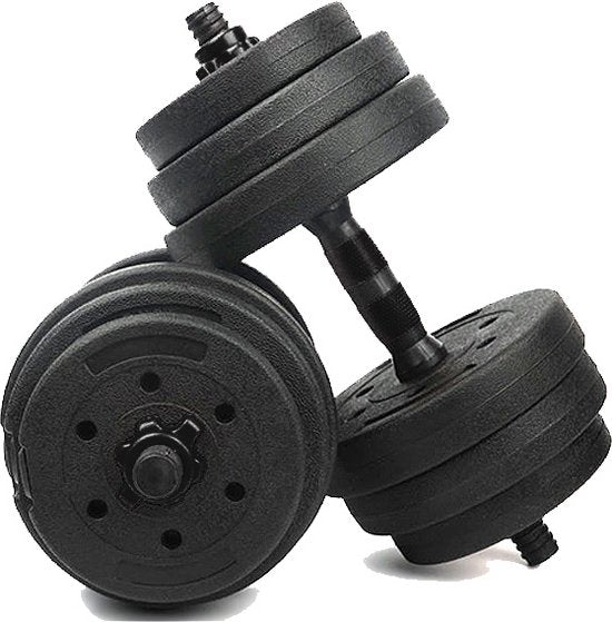 Fitby Kurzhanteln 20 KG - Kurzhantel - Hantelset - Verstellbare Kurzhanteln - Hantelset - Hantelset