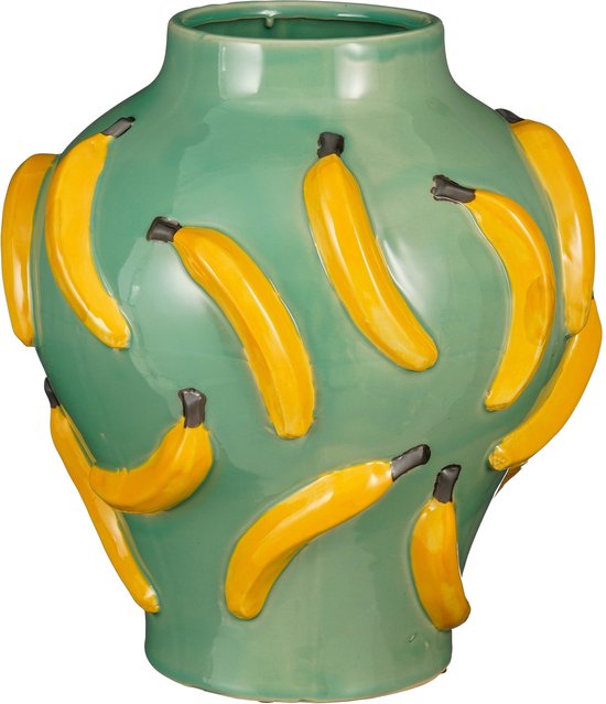 Mica Decorations Moza Vase - H38 x Ø34 cm - Keramik - Hellgrün