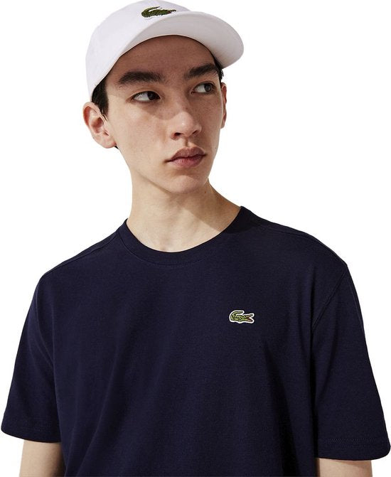 Lacoste Basic Sporthemd - Größe L - Herren - blau