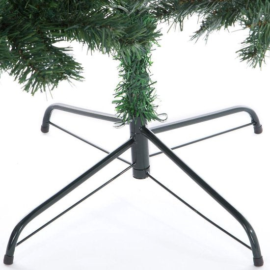 Casaria Weihnachtsbaum 150 cm PVC - Metallfuß - Grün