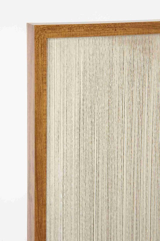 Mica Dekorationen Wanddekoration Kreis - L50 x B60 x H3 cm - Beige
