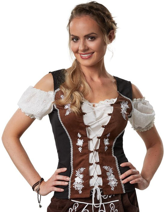 Dressforfun Bluse Sissi – Damen – Größe M