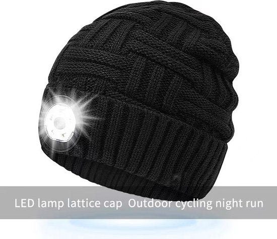 Garpex® Komfortabler Hut mit LED-Beleuchtung - LED-Hut Einheitsgröße