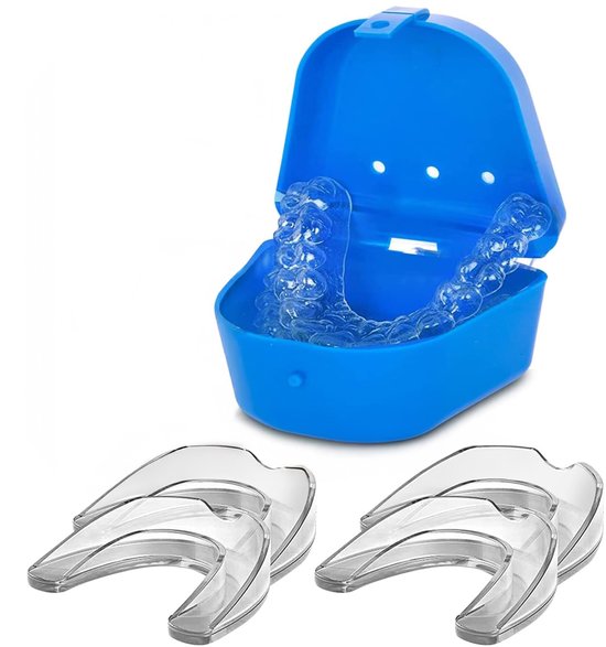 Alyze Grinding Bit 4 pack - Anti Knirschen Bit - Zähneknirschen Bit - Night Brace - Erwachsene - Zahnersatz Schutz