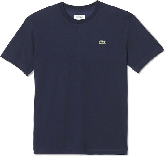Lacoste Basic Sportshirt - Männer - Blau - Größe S