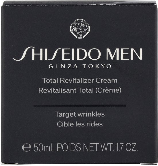 Shiseido Men Total Revitaliser Cream - Vitalisierende Anti-Ageing-Creme - 50 ml