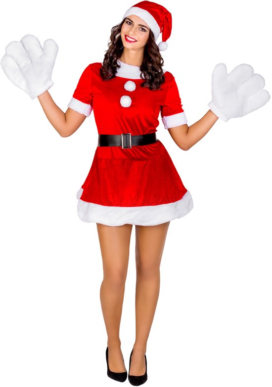 Dressforfun Faschingskostüm Sexy Weihnachtselfe – Damen – Größe S