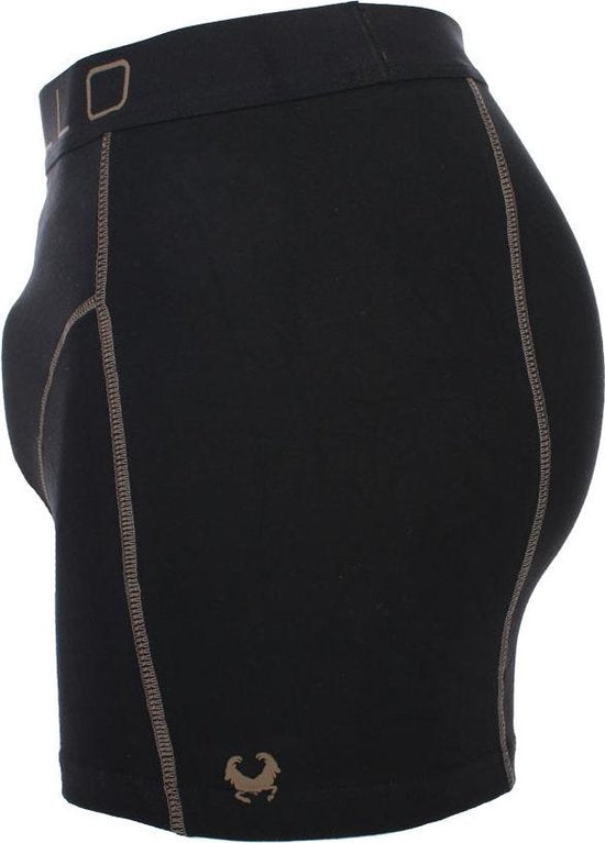 Cavello - 2er-Pack Boxershorts Schwarz / Pepita Print - S