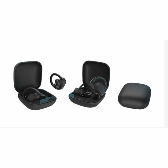 Grundig kabellose Bluetooth-Ohrhörer – True-Wireless-Ohrhörer – Earbuds mit bis zu 30 Stunden Wiedergabezeit – USB-C-Schnellladung – bequeme Passform – Schwarz