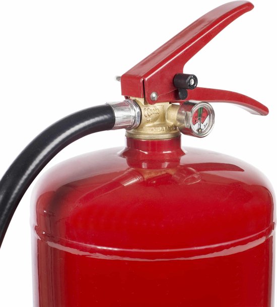 Smartwares 10.015.05 Feuerlöscher - 6 Liter - Schaum - Inklusive Aufhängevorrichtung - Brandklasse AB - BSI zertifiziert