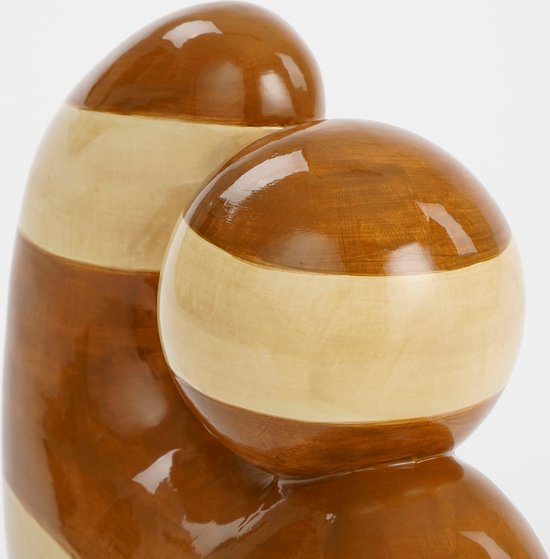 Glimmer Dekorationen Dekoration Statue - L26 x B11 x H25 cm - Dolomit - Ocker