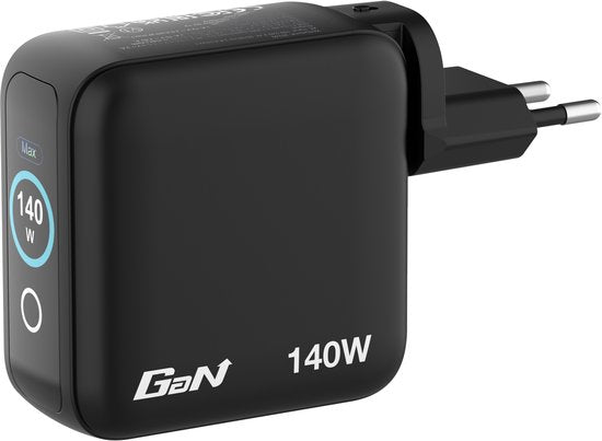 Verbatim Mini-GaN-Ladegerät 140 W mit Display