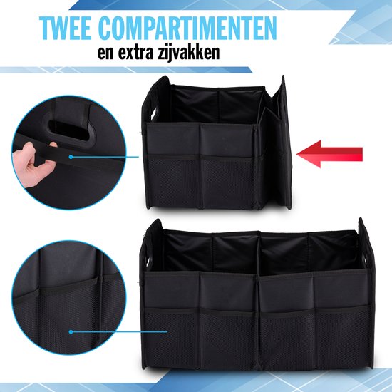 All Ride Kofferraum-Organizer - faltbar - Autozubehör - Schwarz