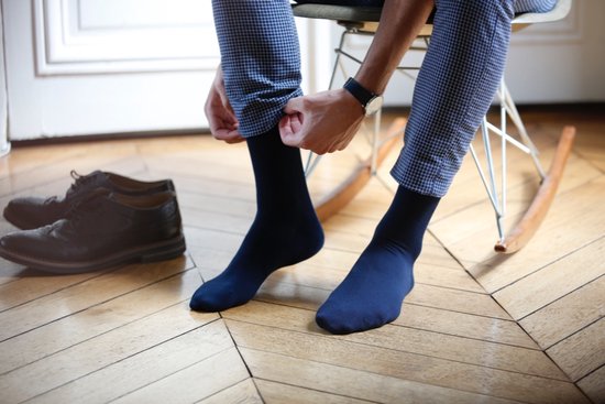 Bamboo Elements – Bambus-Socken für Herren – Socken für Damen – 12 Paar – 39–42 – Mode – Lange Socken – Herrensocken – Damensocken – Schweißhemmend – Langlebig