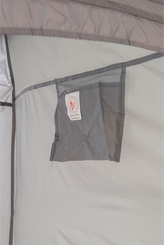 Bo-Camp - Dusch-/Toilettenzelt - Mit herausnehmbarem Boden