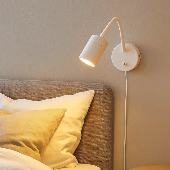Mexlite Wandleuchte Upround - weiß - Metall - 3390W