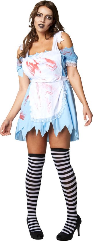 Dressforfun Faschingskostüm Zombie Alice – Damen – Größe XXL