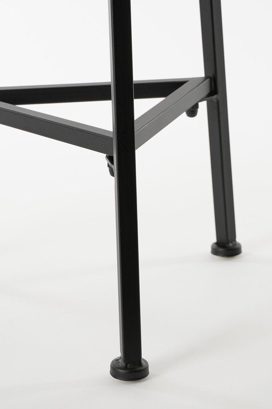 Mica Decorations Pflanztisch - H120 x Ø35 cm - Metall - Schwarz