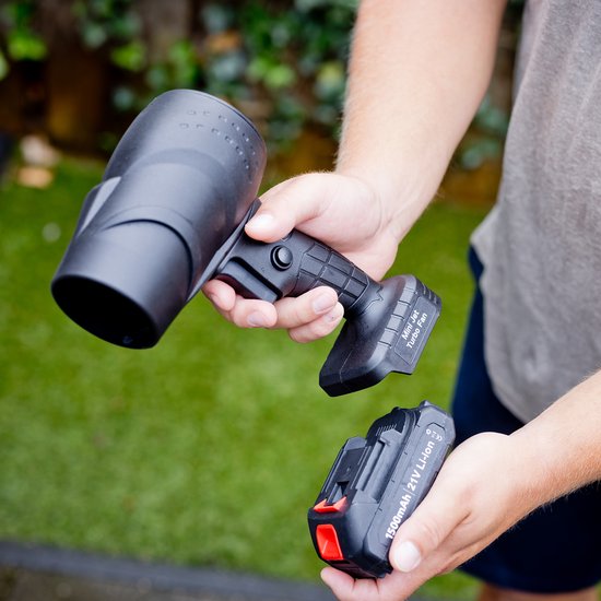 Nexxt Turbo Jet Blower Luftgebläse - Kabelloses Turbogebläse - Air Duster - Luftpistole Kompatibel mit anderen Batterien - 35.000 U/min - 550 G Luftdruck - 2000W