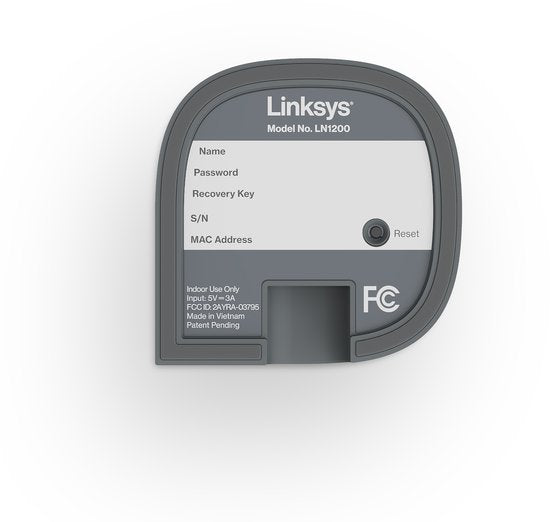 Linksys Velop Micro Mesh 6 - Dual-Band - Mesh WiFi 6 Erweiterungsknoten - 1-Pack - Weiß