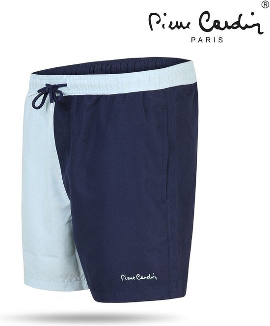 Pierre Cardin – Herren-Badehose – Sky – Navy – Größe S