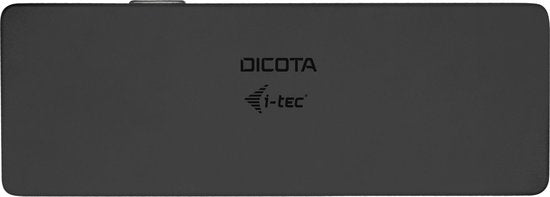 Dicota D31950 Notebook-Dock & Port-Replikator Kabelgebundener USB Typ-C Schwarz