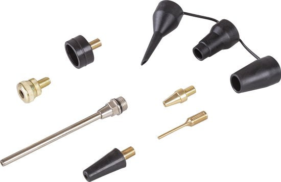 VONROC Tragbarer Kompressor - 1100W - 8 bar - Ölfrei - 180 l/m - Inkl. 11 Zubehörteile