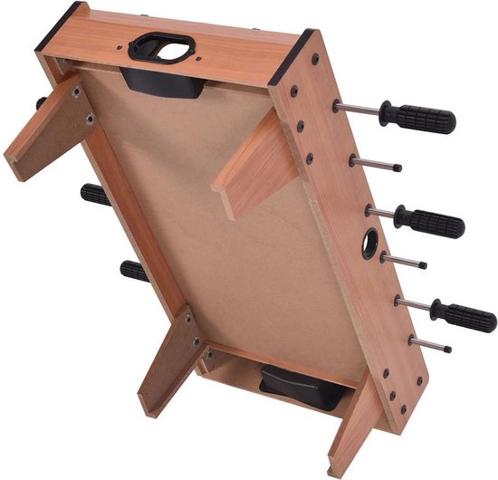 Tischfußballspiel - 68,58cm - Braun - 16-teilig - Tischfußball