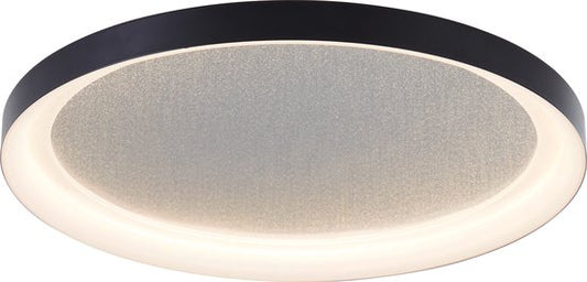 Brilliant Quito - Deckenleuchte - LED 30W - 42cm - Schwarzes Design - Glitzereffekt - 3-stufig dimmbar