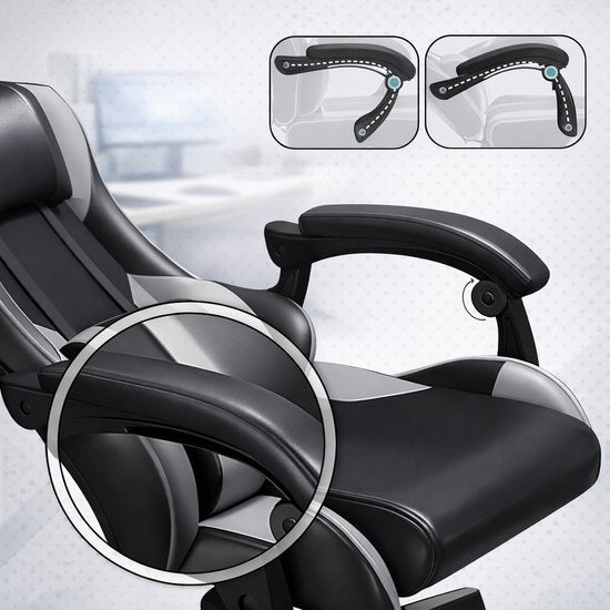 Bayt Gaming Chair - Gaming Stuhl - Ergonomischer Bürostuhl - Schwarz - Verstellbar