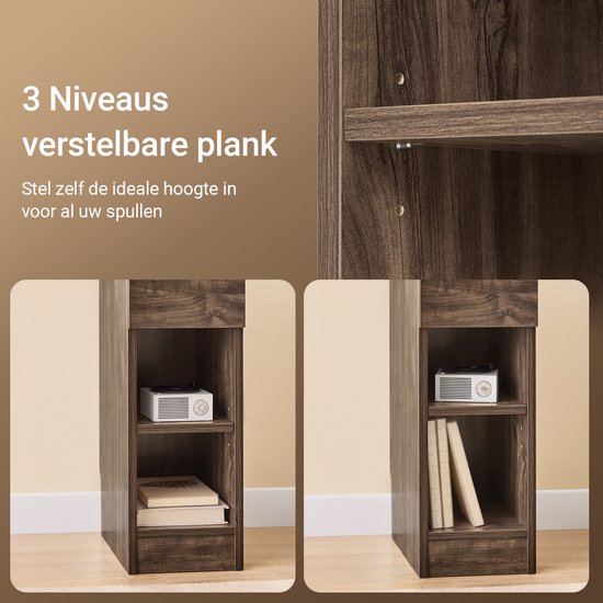 SoBuy Nachttisch, für Wohnzimmer, Schlafzimmer FBT111-SN