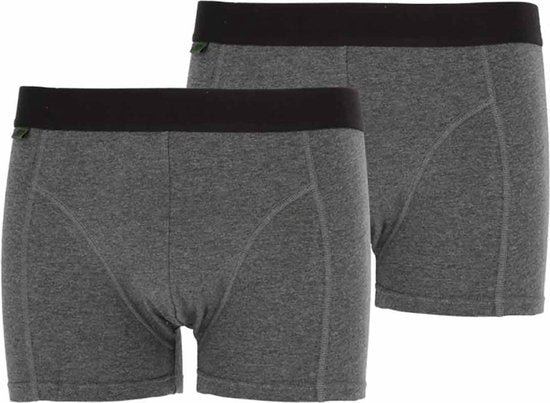 Bamboo 31050 Boxershorts 2er-Pack – Anthrazit – XL