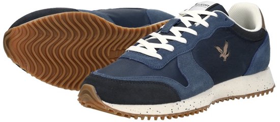 Lyle & Scott Leno Sneakers Niedrig - Blau - Größe 43