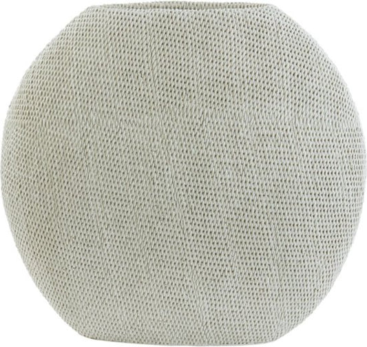 Light & Living Vase Mashaba – Sand – 50 x 20,5 x 45,5 cm – Kunststoff – Modern – Blumenvase – Wohnaccessoire – Dekorative Vase für das Wohn- oder Schlafzimmer