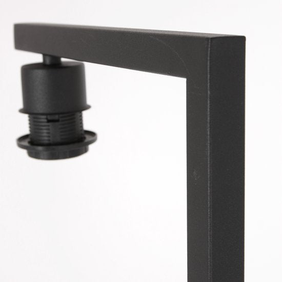 Steinhauer Stehleuchte Stang - schwarz - Metall - 2997ZW