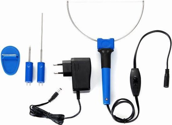 Velleman 3-in-1 Styroporschneider, inkl. 3 Aufsätze und Netzadapter, 8 W