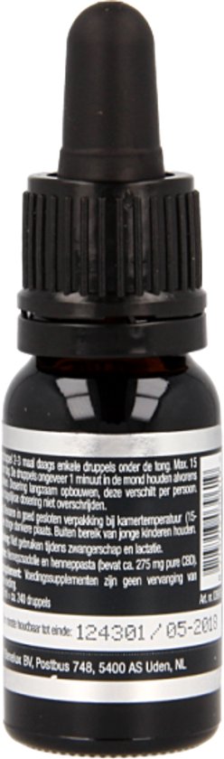 Lucovitaal Hanf Cannabidiol CBD 2,8% Nahrungsergänzungsmittel - 10 Milliliter