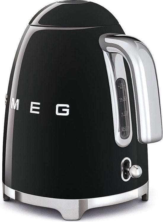 SMEG KLF03BLEU - Wasserkocher - Schwarz - 1.7L