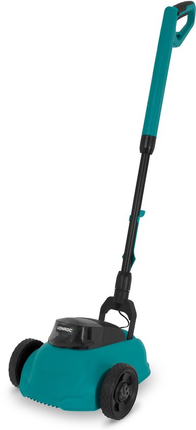 VONROC Mini-Elektrorasenmäher 20V - 22 cm - Mähen und Mulchen in einem - Drei einstellbare Schnitthöhen: 30mm, 40mm, 50mm -- Inkl. Reinigungswerkzeug - Ohne Akku und Ladegerät