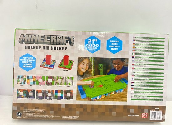 A Ambassador® Minecraft Arcade Air Hockey - Air Hockey - Tischplatte - Brettspiel - Das große Spielzeugbuch 2025