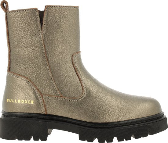 Bullboxer - Chelsea-Stiefel - Frau - Gold - Größe 34 - Stiefel