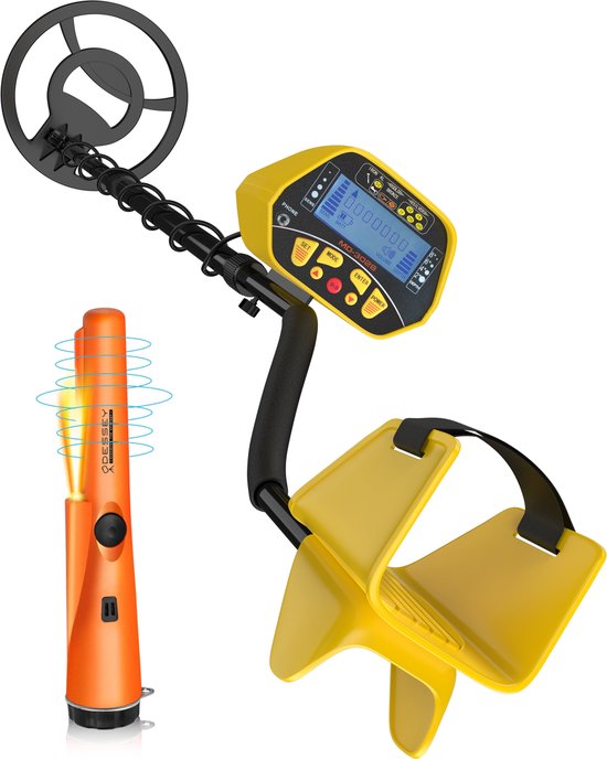 ODESSEY Metalldetektor - mit Pinpointer - Erwachsene - Kinder - Profi - Falkner