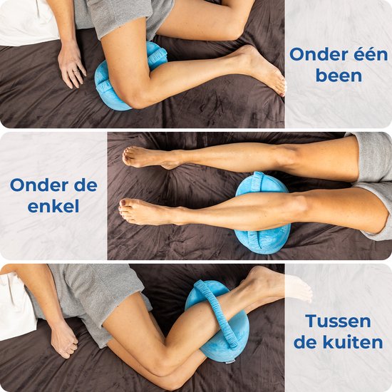 Safelife Kniekissen orthopädisch - Beinkissen für Seitenschläfer - Seitenschläferkissen - Kniekissen für Seitenschläfer - Kniekissen - Seitenschläferkissen für Erwachsene