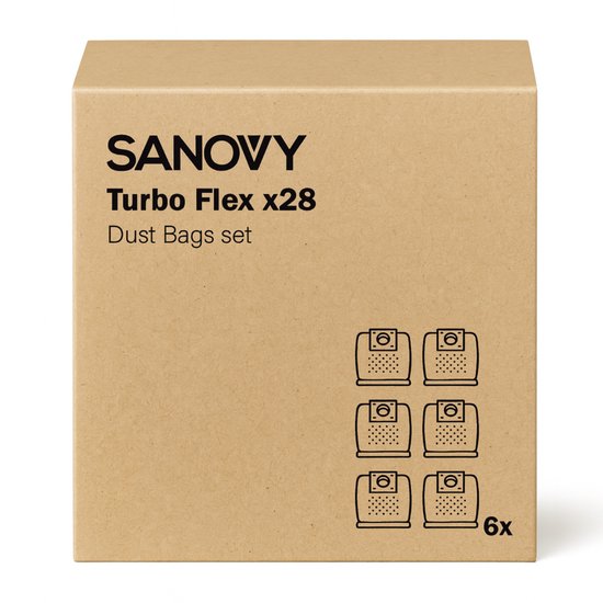 Sanovy-Beutel für AutoDock X28 Entleerungsstation - 6 Stück