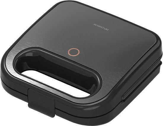Inventum SG750B - Toasti-Eisen - Panini-Grill - Griddle 22,4 x 13 cm - PFAS frei - Toasti-Maker - 750 Watt - Schwarz