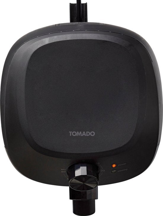 Tomado TAF2001B - Mini Airfryer - 2 Liter Fassungsvermögen - Für 1 oder 2 Personen - Kleine Heißluftfritteuse - PFAS-frei - Schwarz