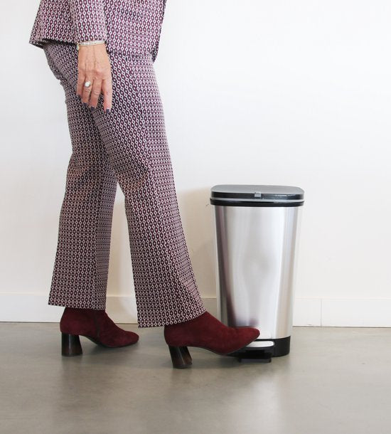Kis Chic Bin - Mülleimer - 30 Liter Fassungsvermögen - geruchsneutrales Design - Stahl