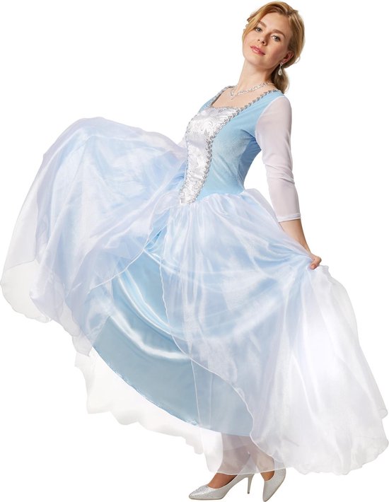 Dressforfun Faschingskostüm Verziertes Prinzessinnenkleid Cinderella – Damen – Größe M